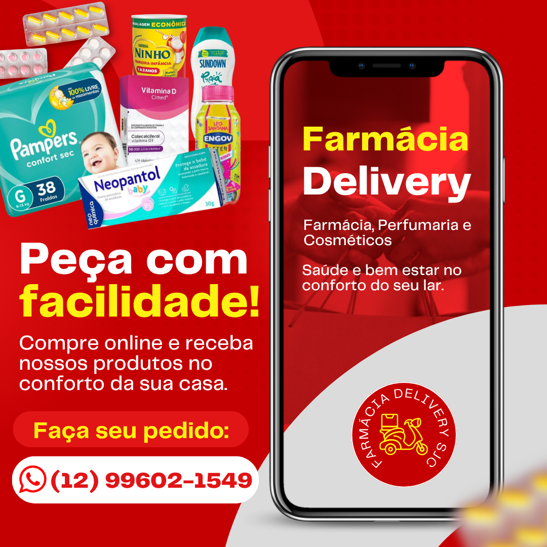 Farm&aacute;cia e Drogaria Delivery Disk Entrega S&atilde;o Jos&eacute; dos Campos SJC